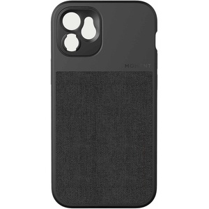 image:imageMoment Rugged Camera Case for iPhone 12 Black Canvas iPhone 12