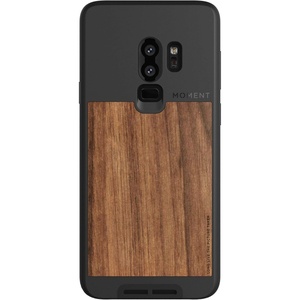 image:imageMoment Rugged Case for Galaxy S9 Plus  Protective Phone Case  Walnut Wood