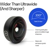 image:imageMoment 14mm Fisheye Lens  TSeries Mobile Lens for iPhone Pixel amp Galaxy  Super Wide 200 FOV TSeriesTSeries
