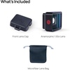 image:imageMoment 155x Anamorphic Mobile Lens  Capture True Cinematic Footage Blue Flare TSeries IIBlue Flare