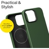 image:imageMoment Camera Case for iPhone 15  MagSafe Compatible Attach QuickLock Filters amp TSeries Lenses Dropin Mount Sold Separately Black iPhone 15Olive Green