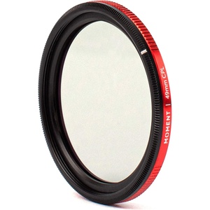 image:imageMoment AntiGlare CPL Filter  Circular Polarizer for Reducing Reflections amp Enhancing Colors  49mm49mm