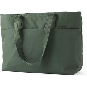 image:imageMoment Everything Travel Tote  19L Weatherproof Camera amp Tech Bag with Padded Laptop Sleeve amp Crossbody StrapOlive